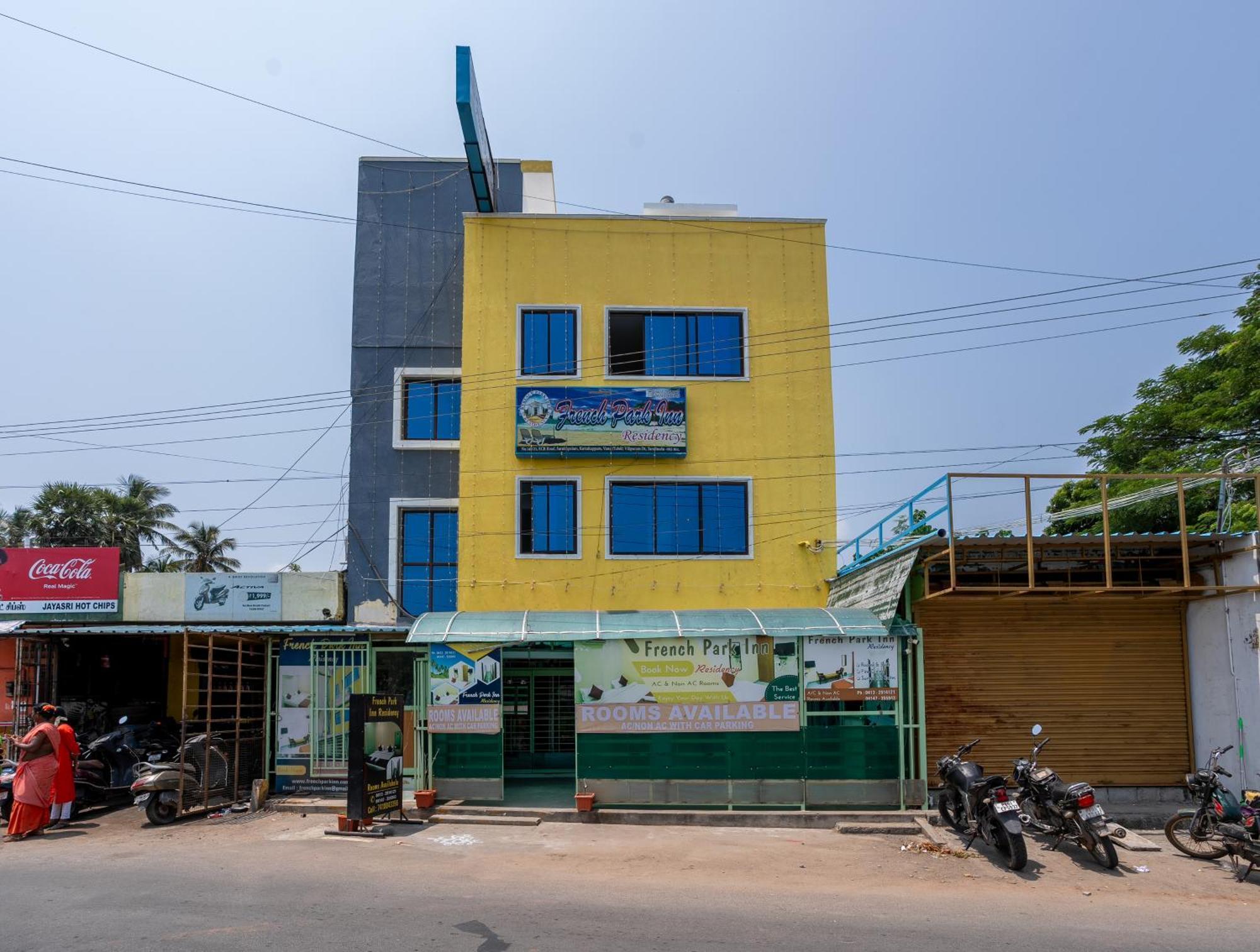 French Park Inn Pondicherry Exterior photo